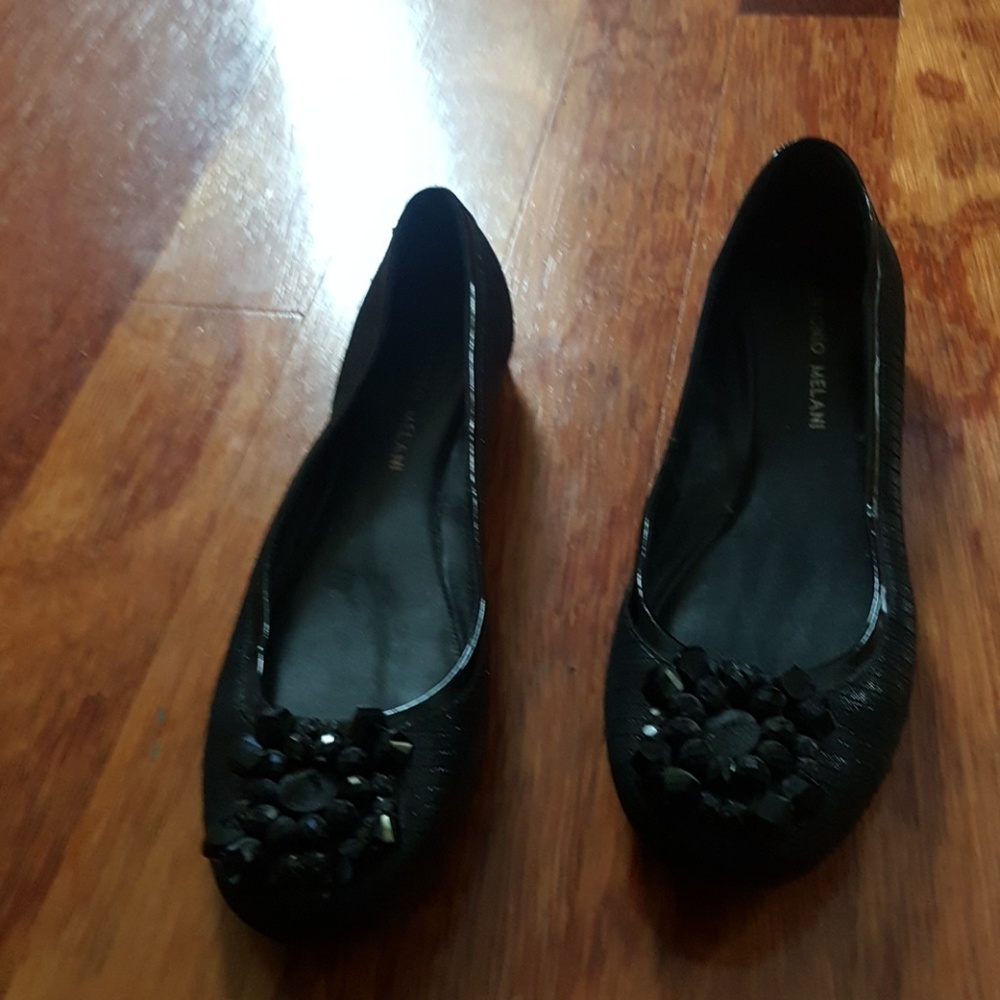 Antonio Melani black flats